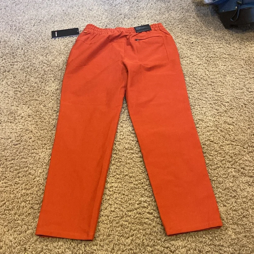 Orange lulu lemon bowline pants - Picture 2 of 4